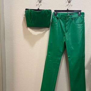 Zara Vibrant Green 2-piece set